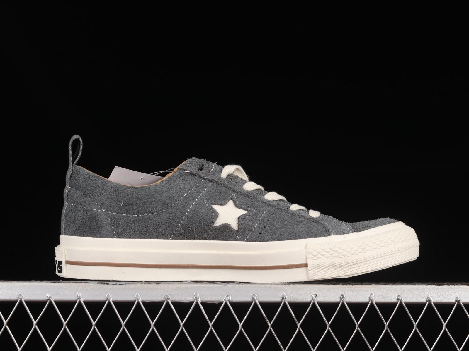 Converse One Star Pro Ox Vintage Suede Low Cyber Grey Egret - GmarShops