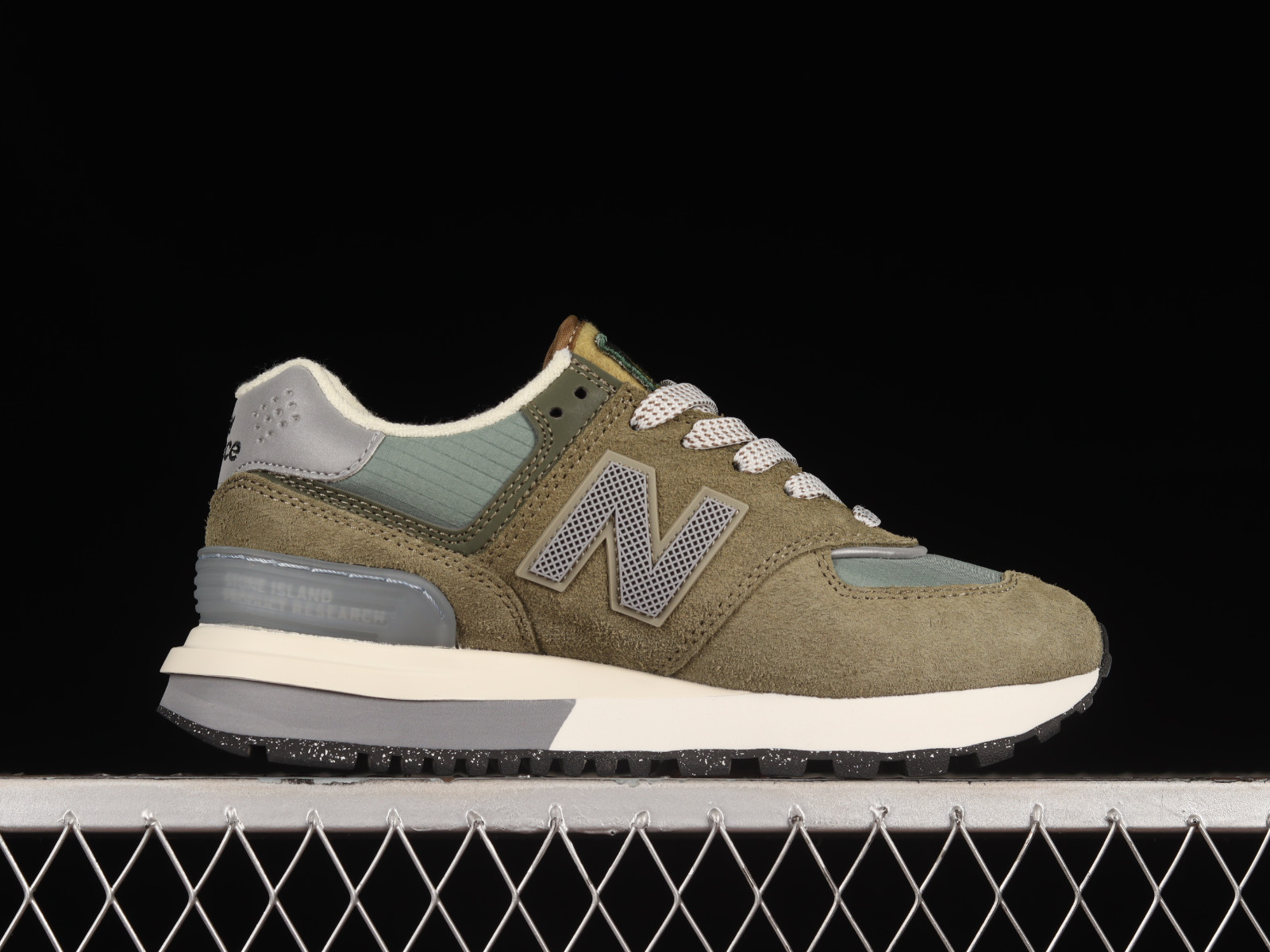 New Balance 574 Legacy Stone Island Grey Green U574LGST - GmarShops