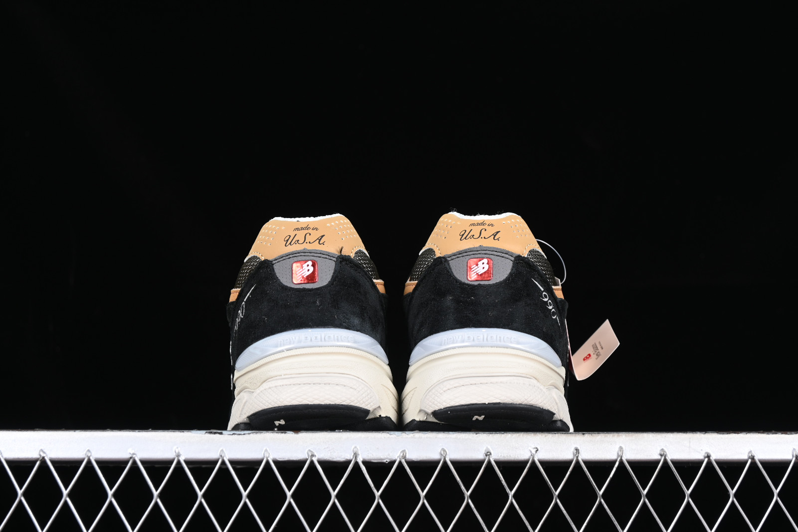 New Balance 990v3 MiUSA Black Tan M990BB3 - GmarShops