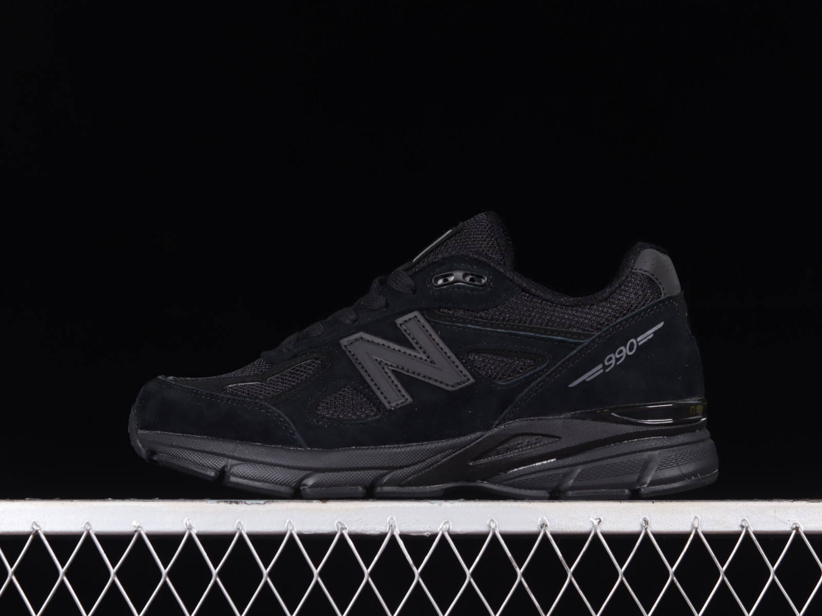 New Balance 990v4 Made In USA Triple Black M990BB4 - Sepcleat