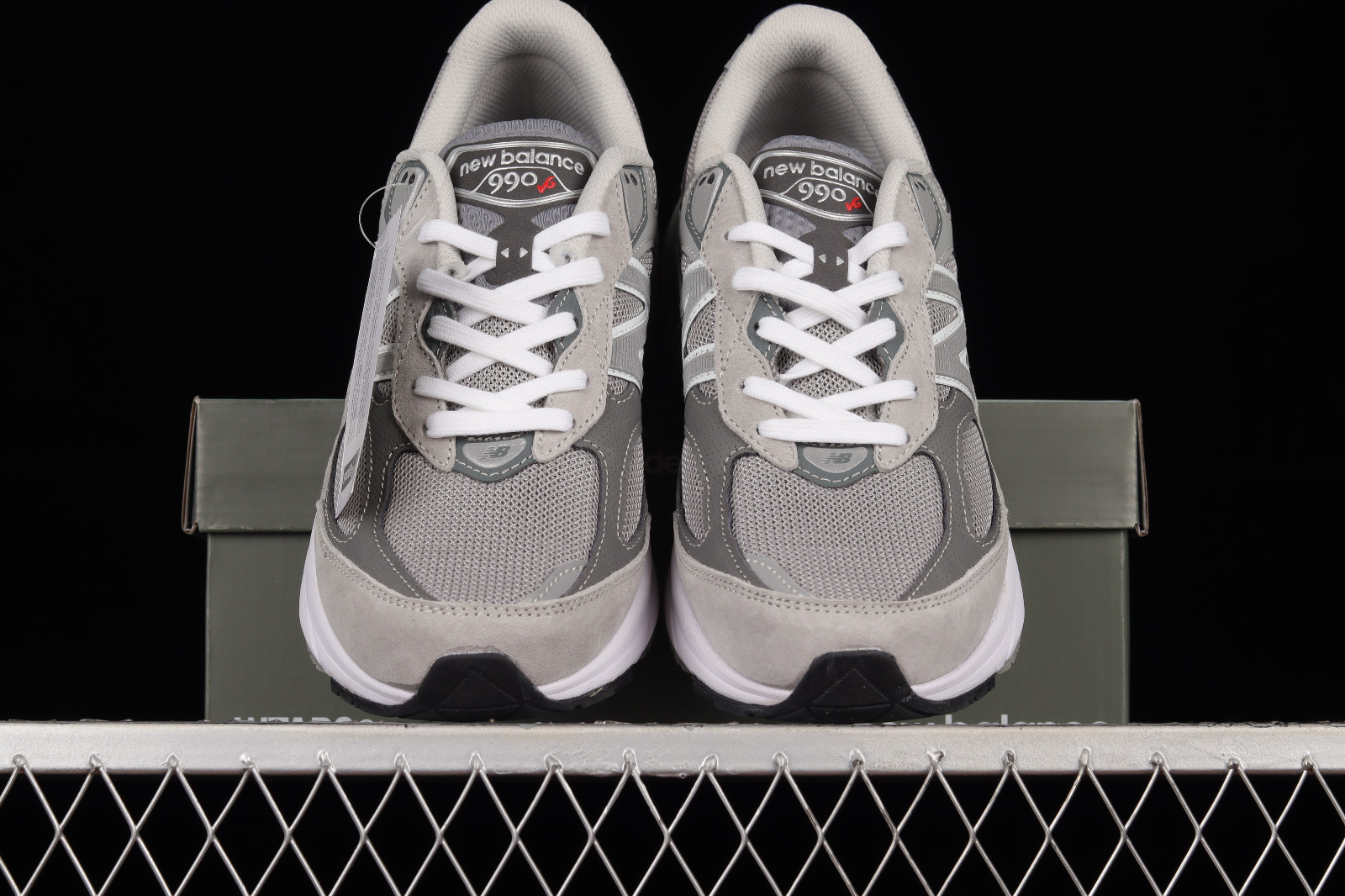 New Balance 990v6 Made In USA Grey White M990GL6 - GmarShops