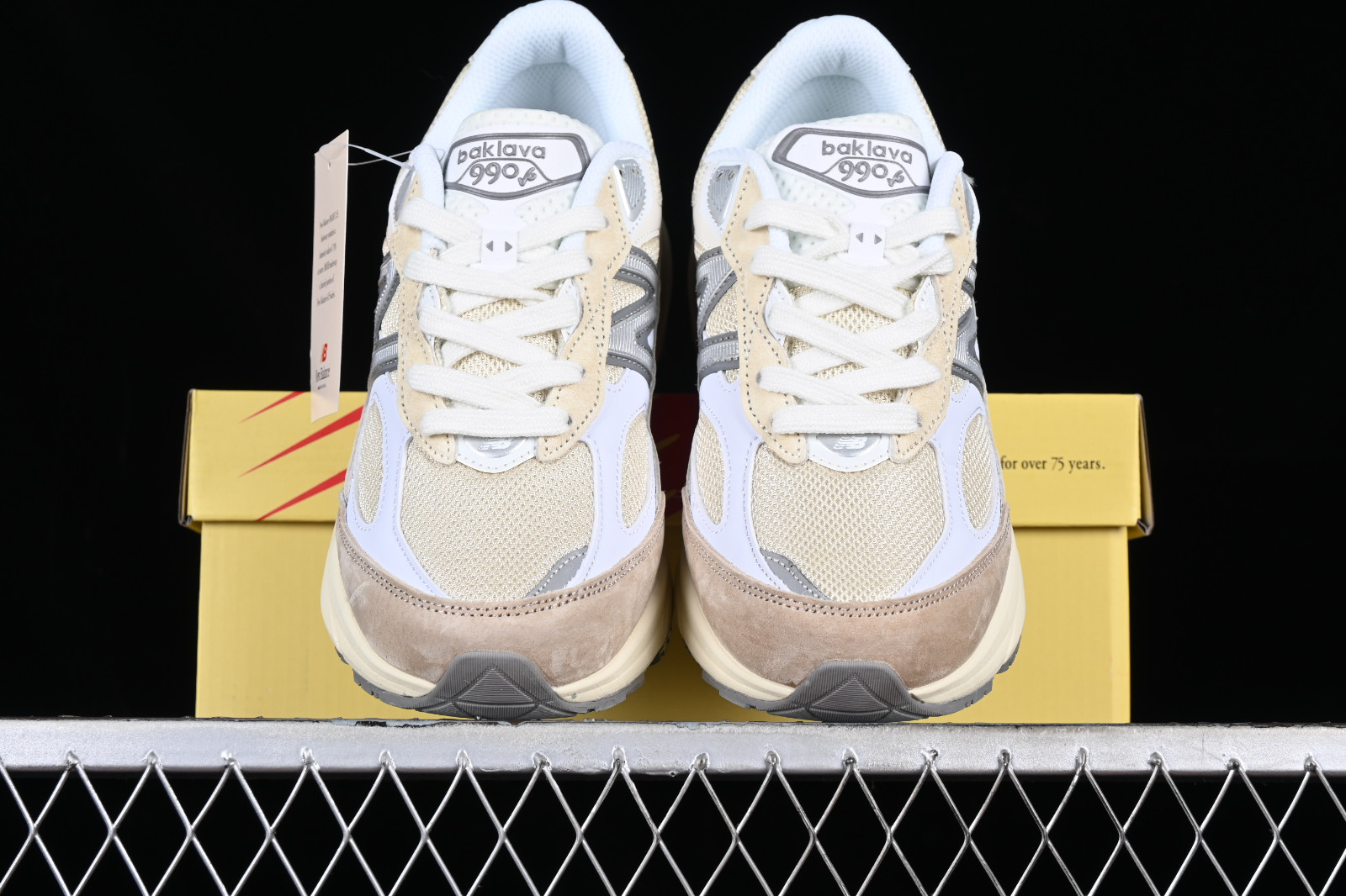 New Balance 990v6 MiUSA Cream Mindful Grey Bone M990SS6