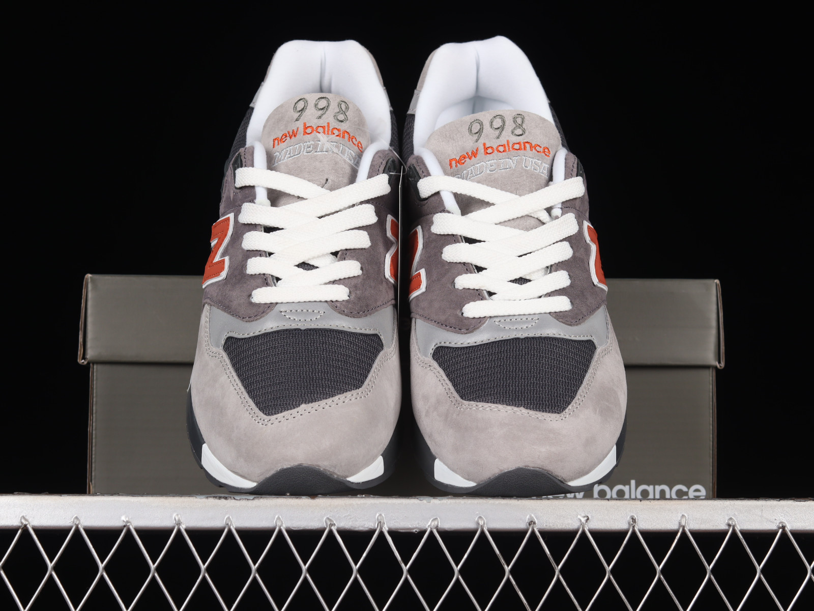Formular Jirafa Ajustarse New Balance 998 Grey Orange M998GGO - MultiscaleconsultingShops