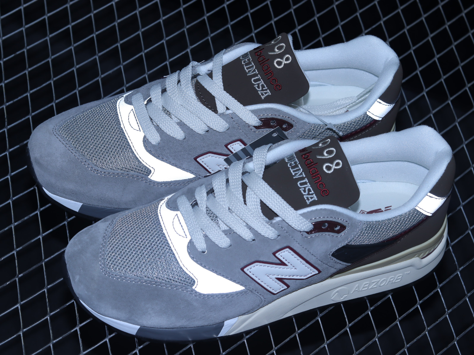 New M998 in USA Gray Brown M998GB GmarShops