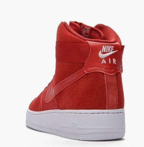 extraño Especializarse Específico Nike Air Force 1 High 07 Gym Red Suede 315121 - 604 - GmarShops - Air Max  Bolt Trainers