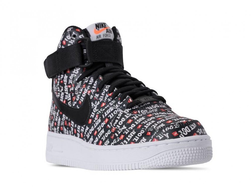 Nike Air Force 1 High Just Do It White Running Shoes AR7719 - nike rain boots for women at costco coupon - GmarShops - 001
