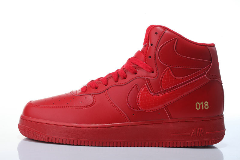 Womens Nike Air Force 1 High 07 Mens Reds Running Shoes 315121-669 ...