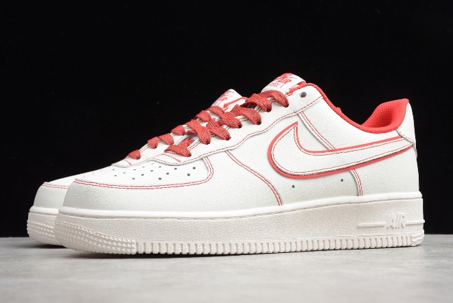 Men's Nike Air Force 1 Low 'Chicago' Red Black White Size  8-13 Classic