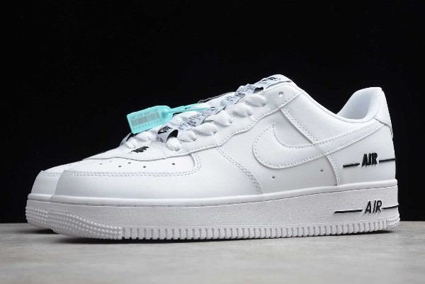 Impedir Método audible 2020 Nike Air Force 1 Added Air White White Black CJ1379 100 - nike free  run womens ombre - MultiscaleconsultingShops