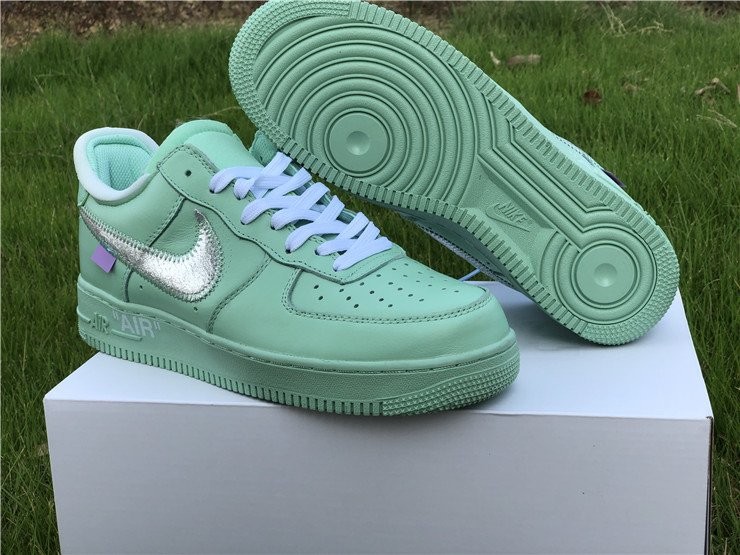 Air Force 1 Low X Off-White Green Silver CI1173-300