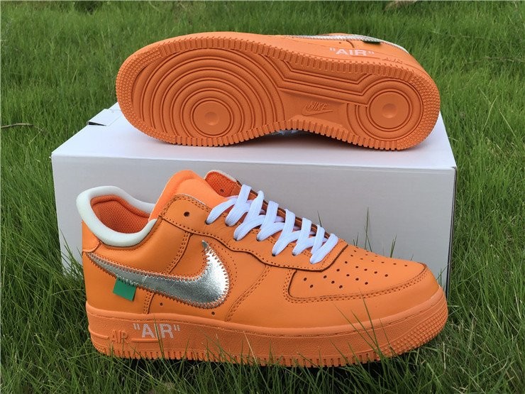 Nike Air Jordan Shoes X Orange Metalic Silver StclaircomoShops