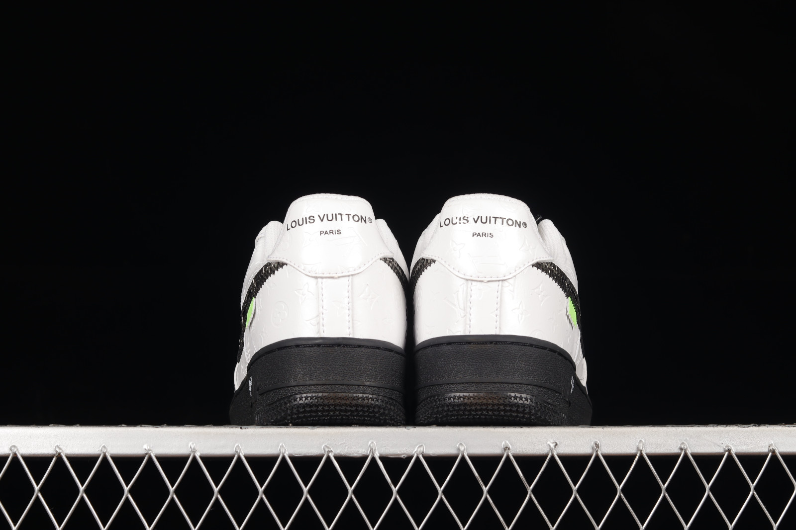 GmarShops - Louis Vuitton x Nike Air Force 1 07 Low White Black