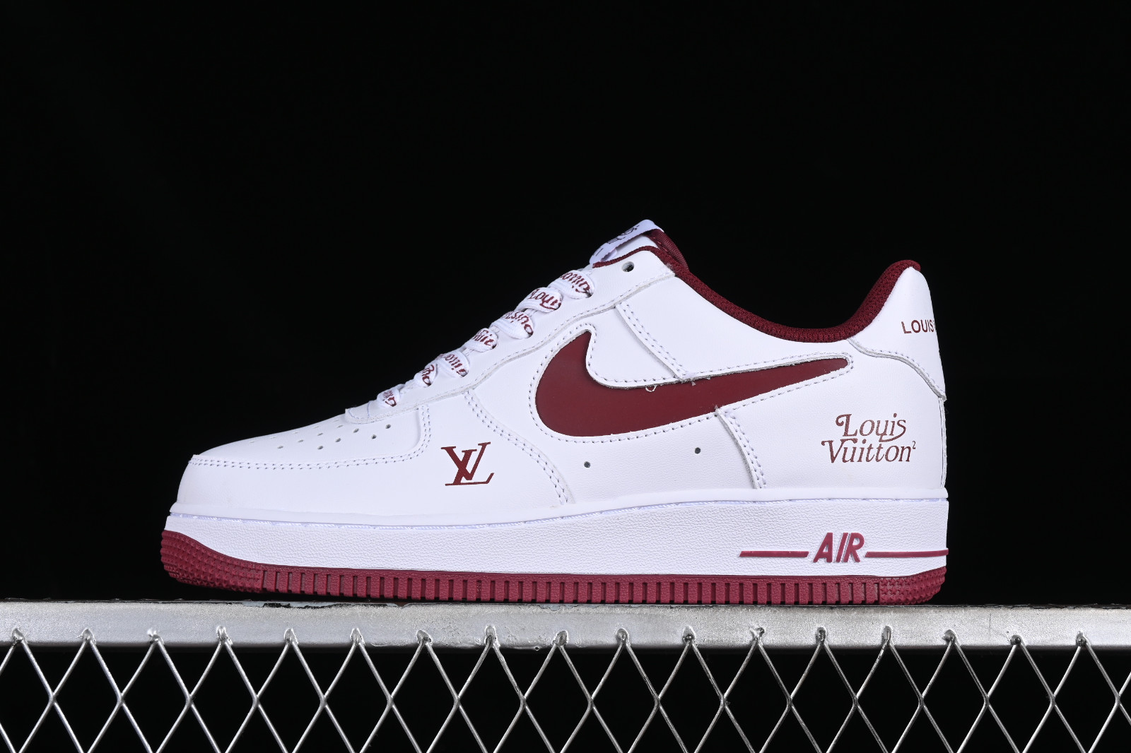 nike lebron 10 red suede for sale on  echo - 832 - Louis Vuitton x  Nike Air Force 1 07 Low White Dark Red LV1898 - GmarShops