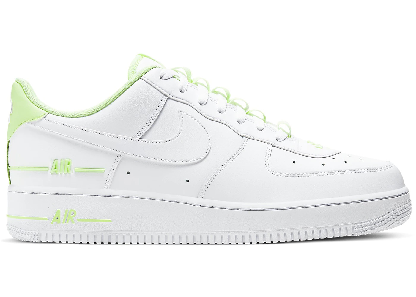 Nike Air Force 1'07 LV8 Double Air Pack Volt CJ1379 - nike shoe gary white - MultiscaleconsultingShops - 101