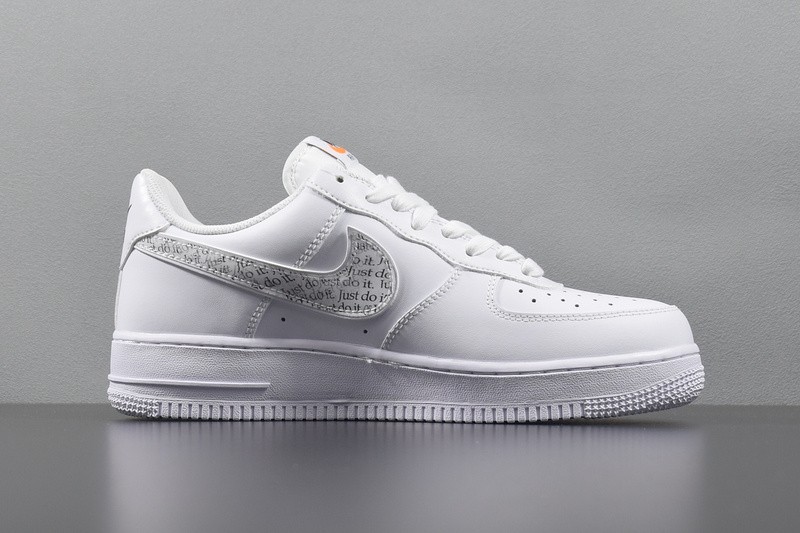 Nike Air Force 1 Low '07 LV8 'Just Do It' - White Men’s Size 13 (BQ5361-100)