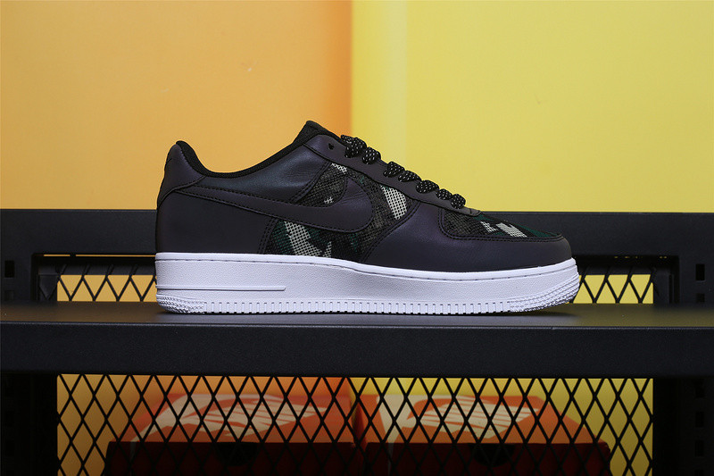Nike Air Force Dark 1'07 LV8 Refiective Camo Black Casual Shoes