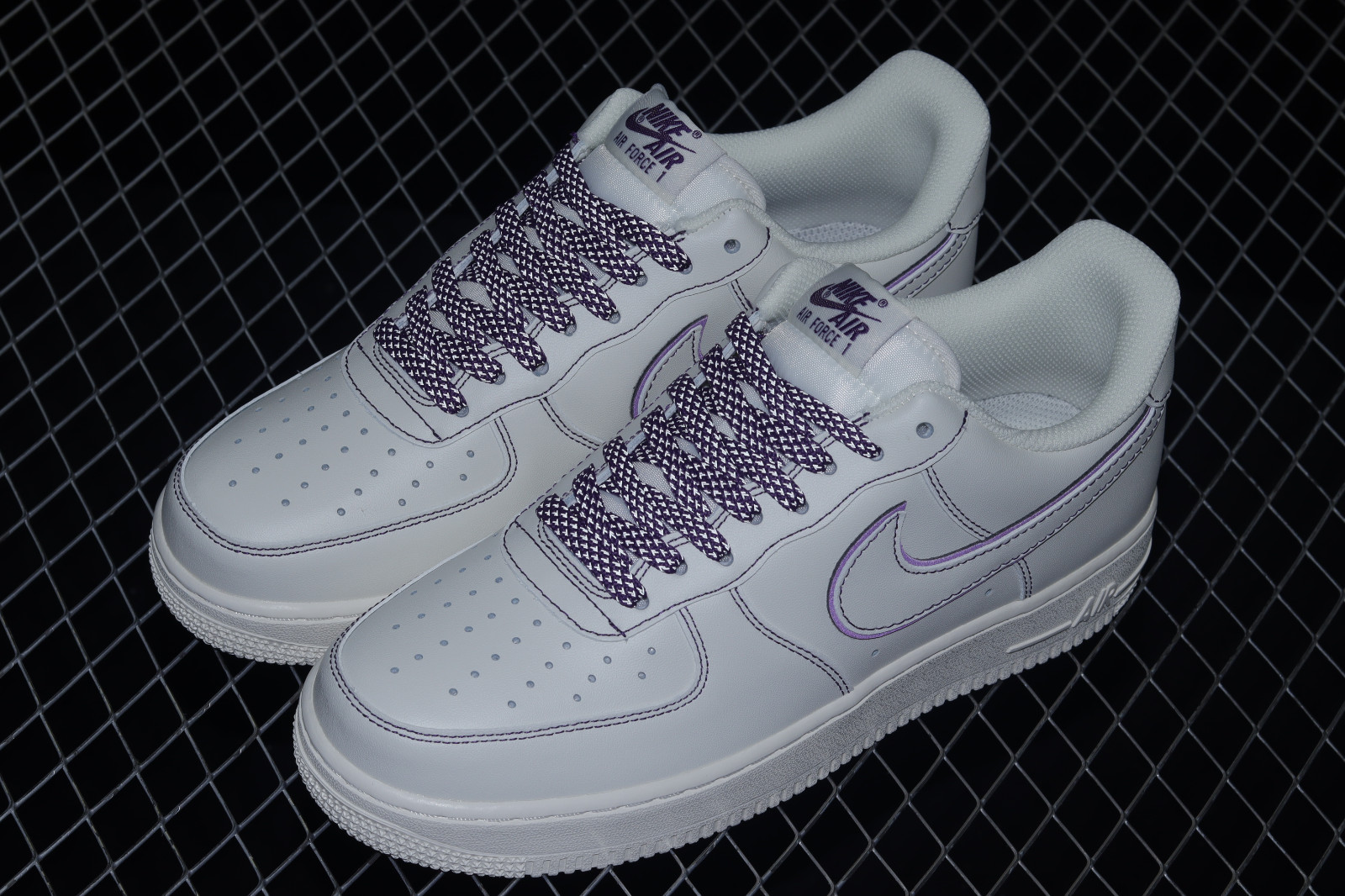 Nike Air Force 1 Custom Low Lavender Light Purple Casual Shoes Men
