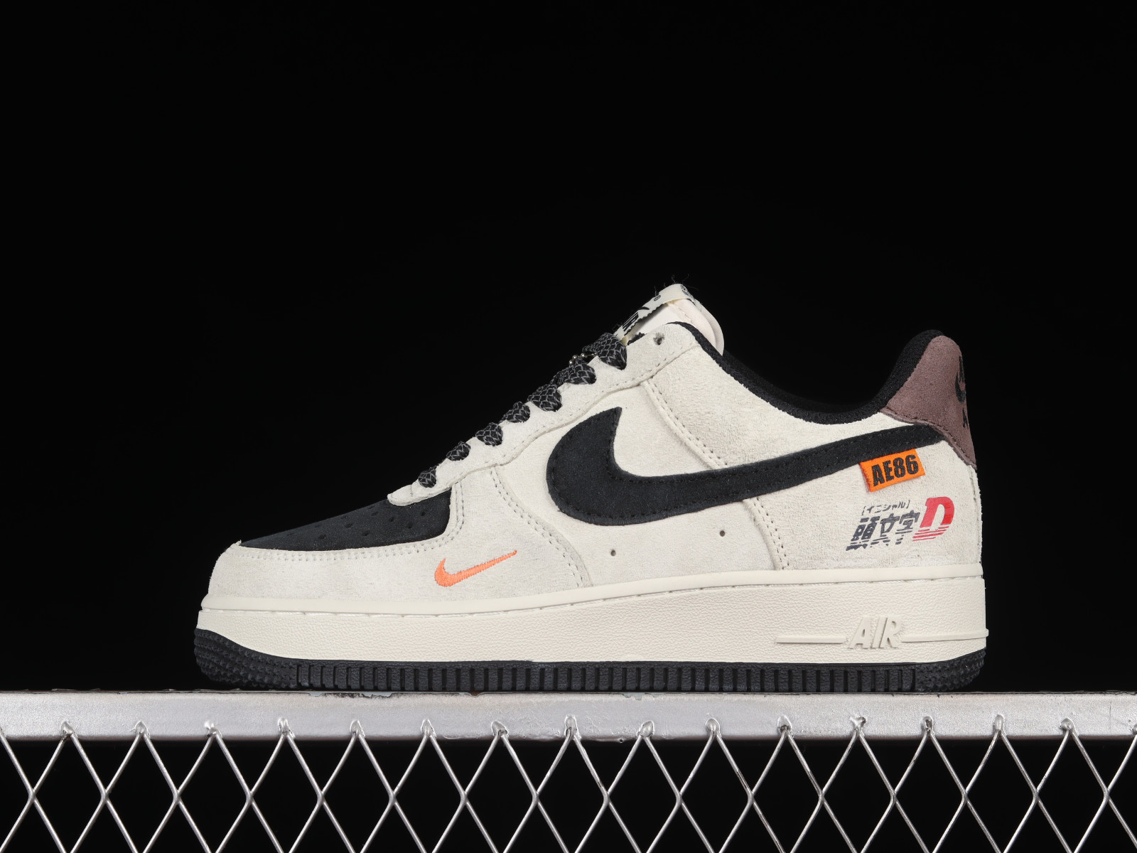 BioenergylistsShops - 801 - Nike Air Force 1 07 Low AE86 Suede Black Brown  BS9055 - nike retro assaults women black friday images