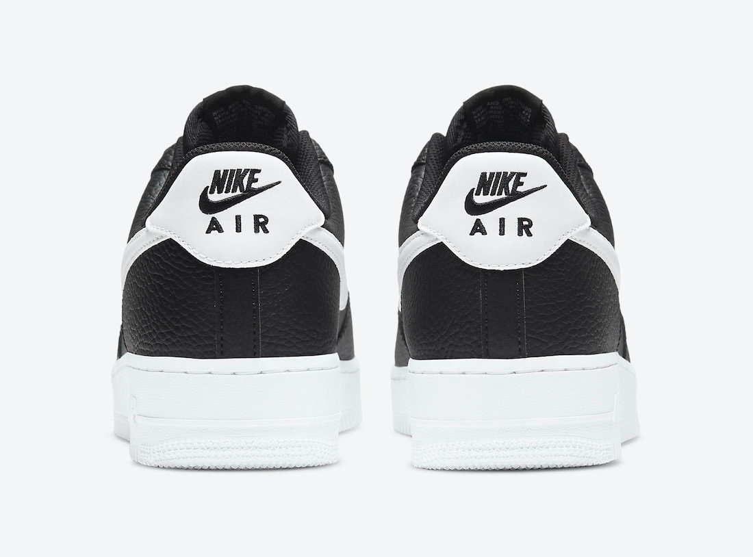 Nike Air Force 1 07 Low Black White Running Shoes CT2302-002 - Sepwear