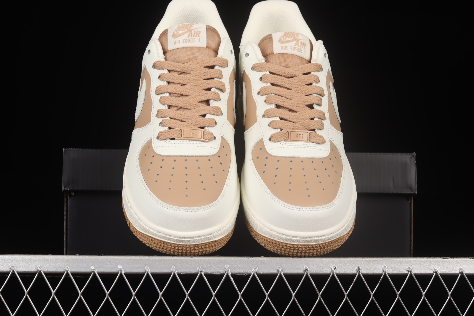 StclaircomoShops Air Force 1 Low Nike Air Force 1 07 Low Cream Light Coffee White PQ3369 Nike Air Max 1 97 Sw 281