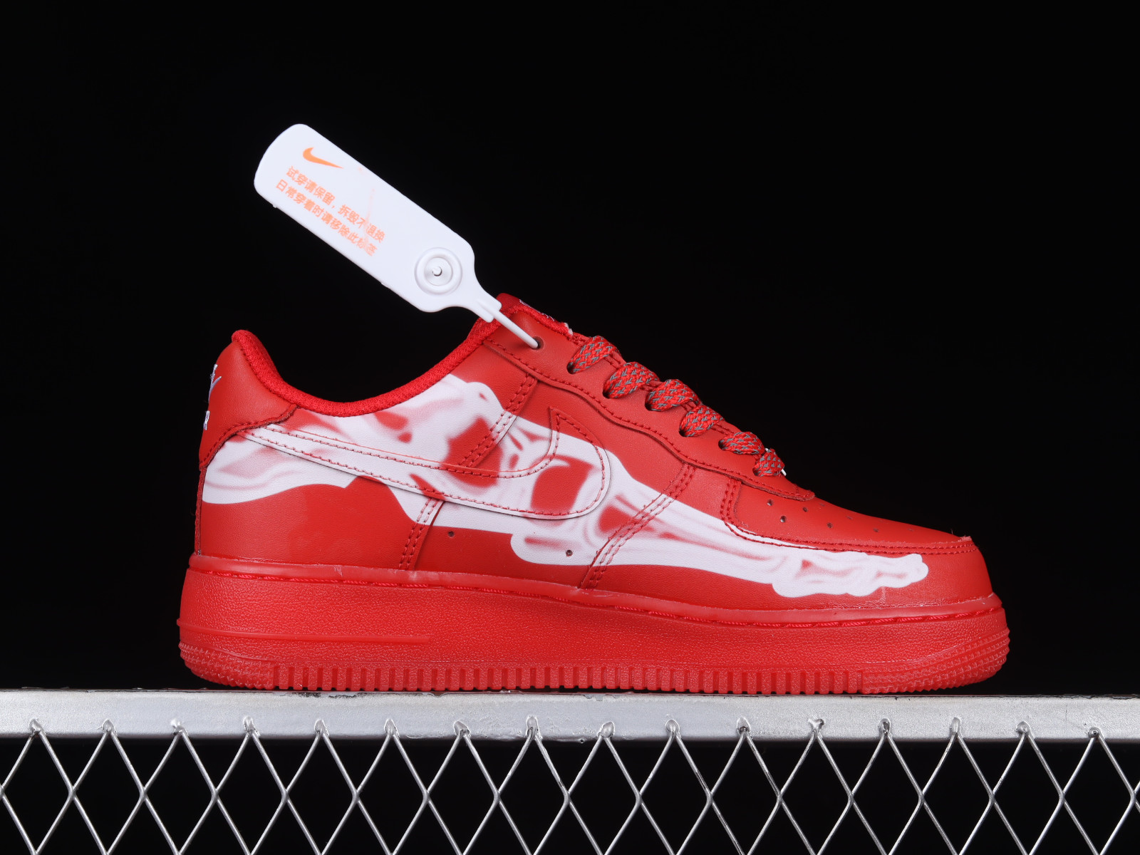 Costoso Corte Pickering StclaircomoShops - Nike Air Force 1 07 Low Red Skeleton White CU8067 - this  nike sb dunk high could drop in summer - 600