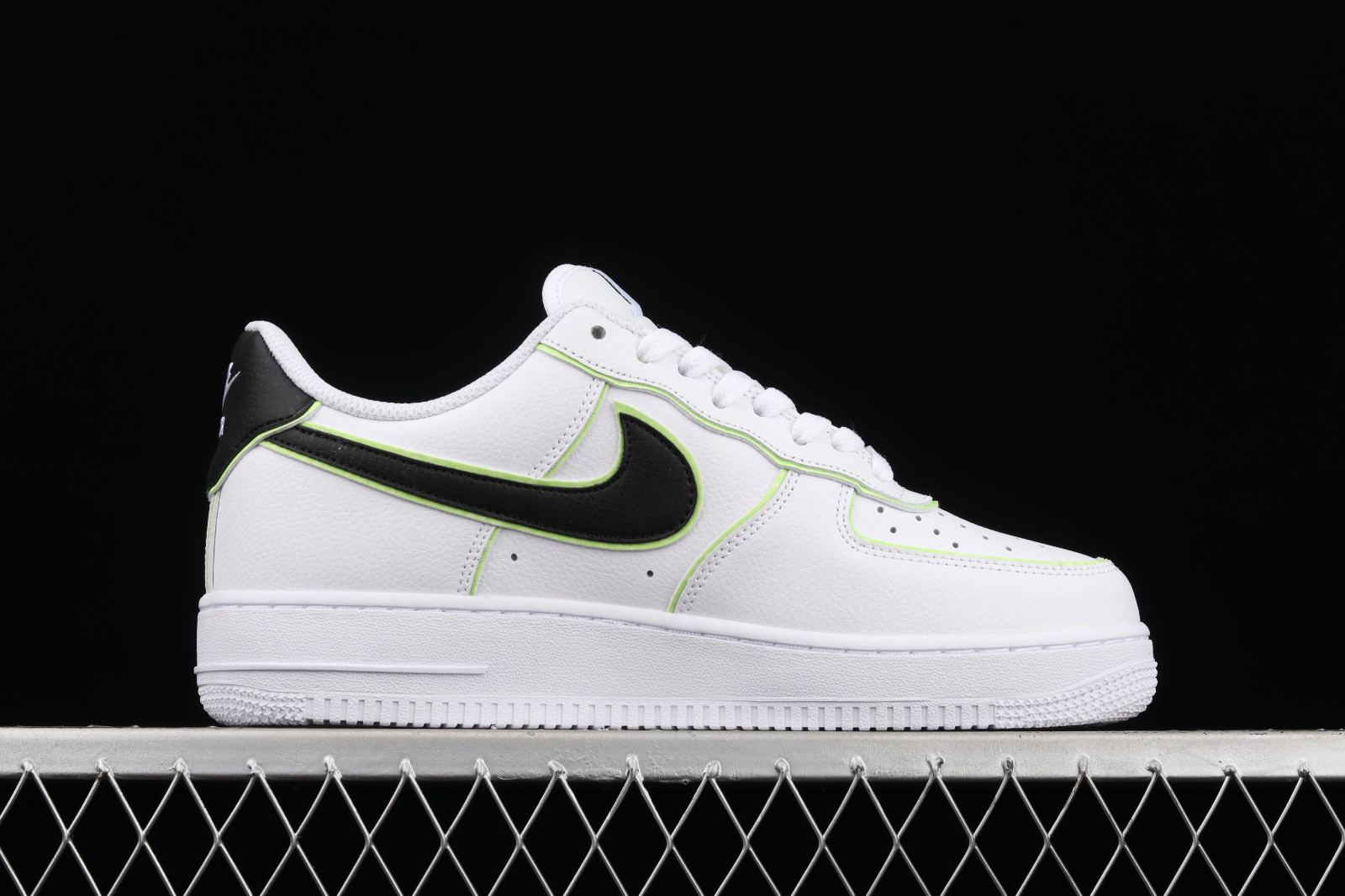 Nike Air Force 1 07 Low White Black Green Shoes CW2288 - 304 -  MultiscaleconsultingShops - kids nike air jordans white women sandals