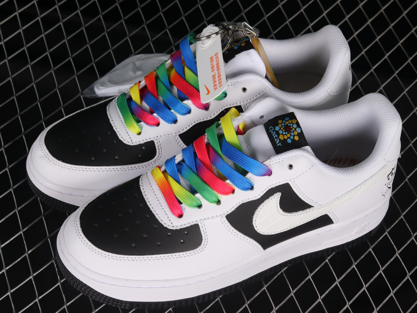 998 - Color DN1990 - MultiscaleconsultingShops nike air ship 1985 jordan 1 pack release date Nike Air 1 07 Low White Black Multi