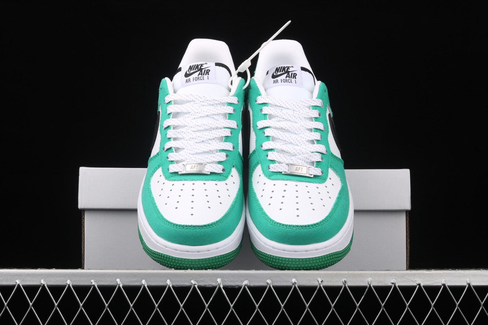 GmarShops - Nike Air Force release 1 07 Low White Green Black Shoes 315122 - 105 - nike air max 95 dc1934 400 date