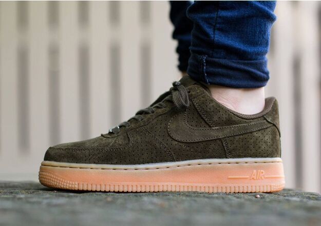 nike dunk valentine 2008 full size truck ratings - - Nike Force 1'07 Suede Midnight Green Dark Loden Gum 749263 - 300