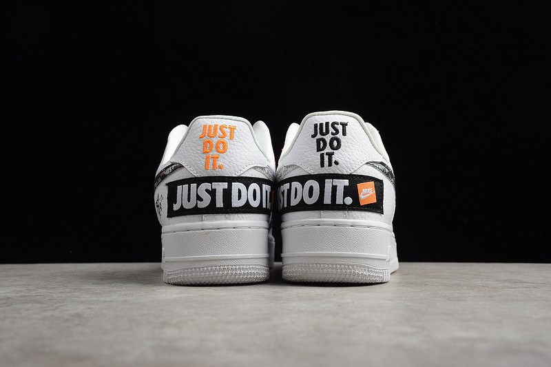 Nike Air Force 1 '07 Premium JDI Orange, Black & White