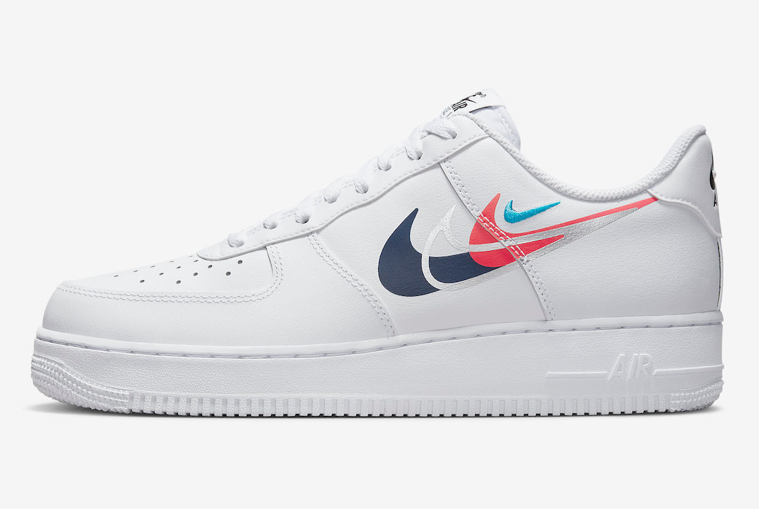 Houden Direct Posters Nike Air Force 1 Low 07 Quadruple Swoosh White Midnight Navy FJ4226 -  GmarShops - gold nike dunk sky high wedge sneakers gray suede - 100