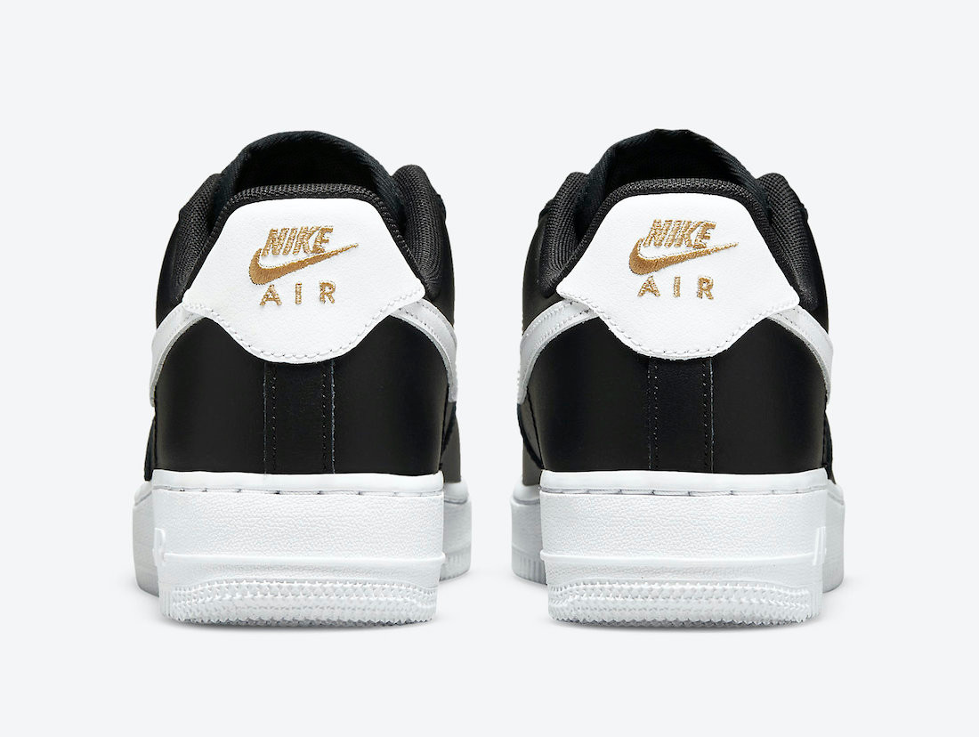 Nike Nike Air Jordan 1 Low Golf Chicago 26cm Black Metallic Gold