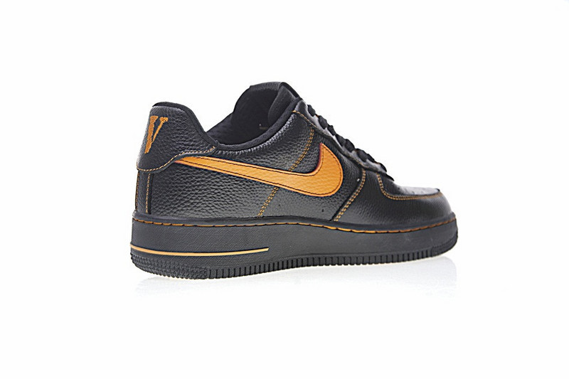 Shoes Black And Orange Air Force Nike Shoes Air Force Lv8 Black