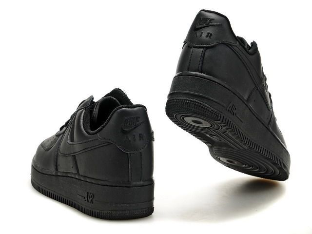 Nike Force 1 Low Black Unisex Casual Shoes 315122 - MultiscaleconsultingShops - 001 - Court