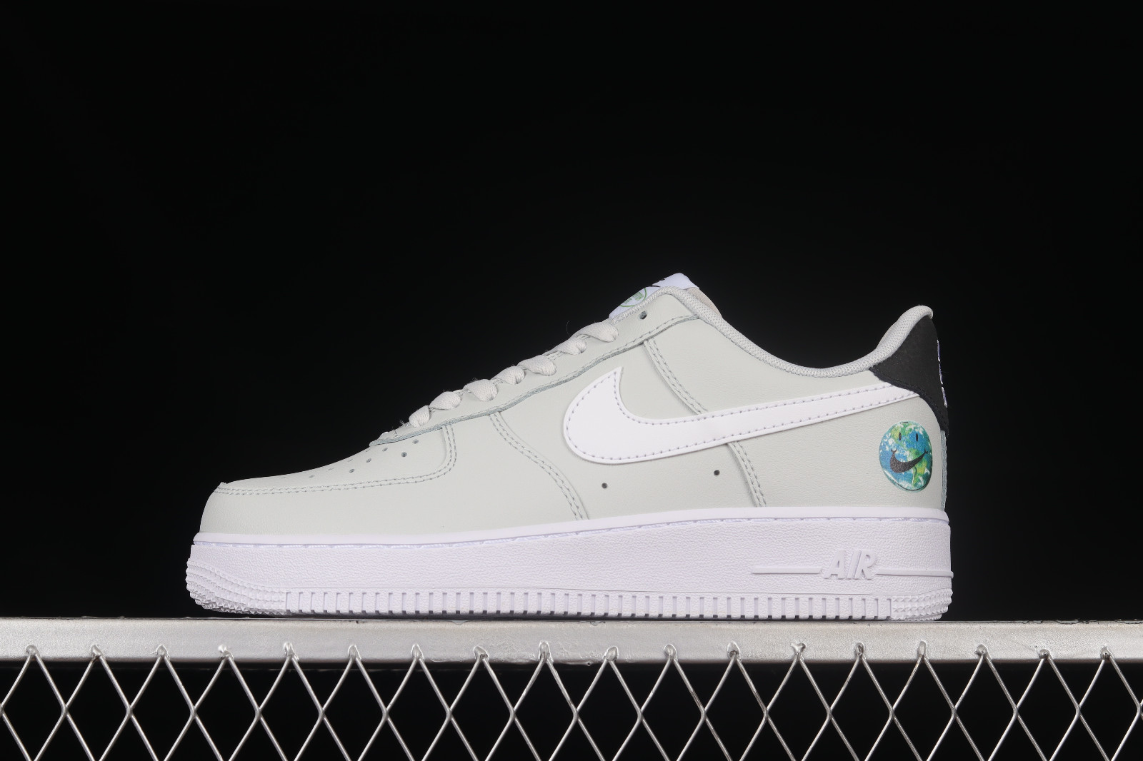 Nike Air Force 1 Low Have a Nike Day Earth Grey Blue Black DM0118 - 001 - - nike dunk high white reflector light fixtures