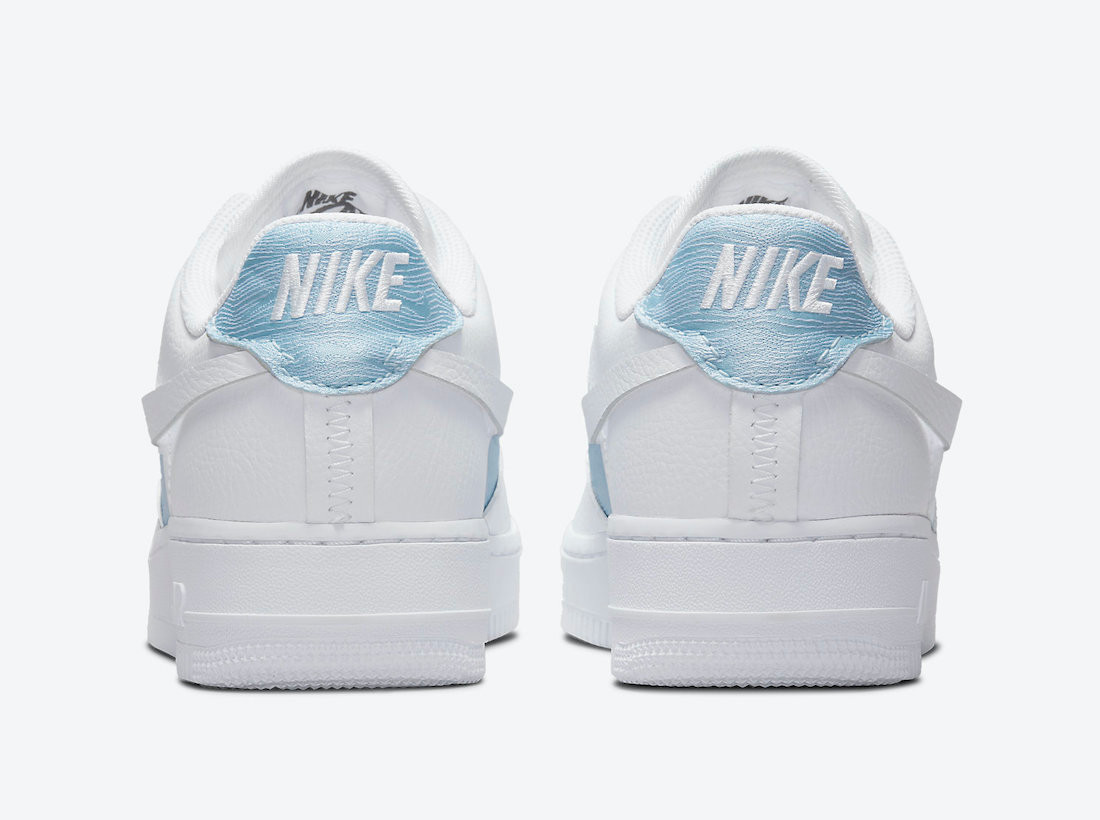 Nike Nike Air Force 1 1 White Lilac LXX Glacier Blue White Black Shoes  DJ9880 - 400 - Nike SF Air Force 1 Mid Black - GmarShops