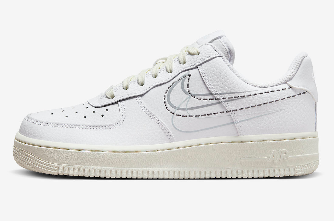 Nike Air Force 1 Low Multi-Swoosh White Sail FV0951-100 - Sepcleat