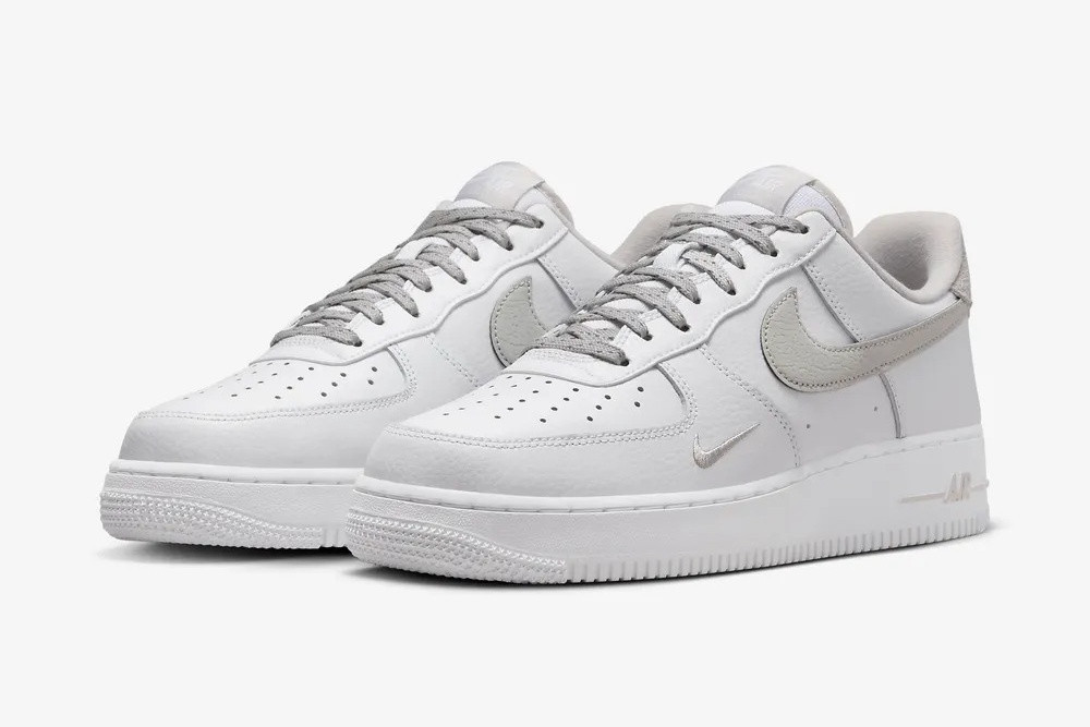 Nike Air Force 1 Low Reflective Swoosh White Grey FV0388-100 - Air ...
