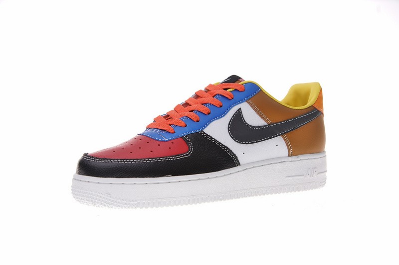 estanque Peregrinación pubertad Nike Air Force 1 Low Upstep What The Scrap Tri Color Colorful 596728 - nike  shox turbo wide width chart size calculator - 105 - GmarShops