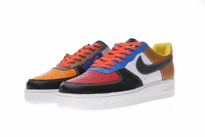 Nike Air Force 1 Low Upstep What The Scrap Tri Color Colorful 596728 - nike shox turbo wide width chart size calculator 105 -