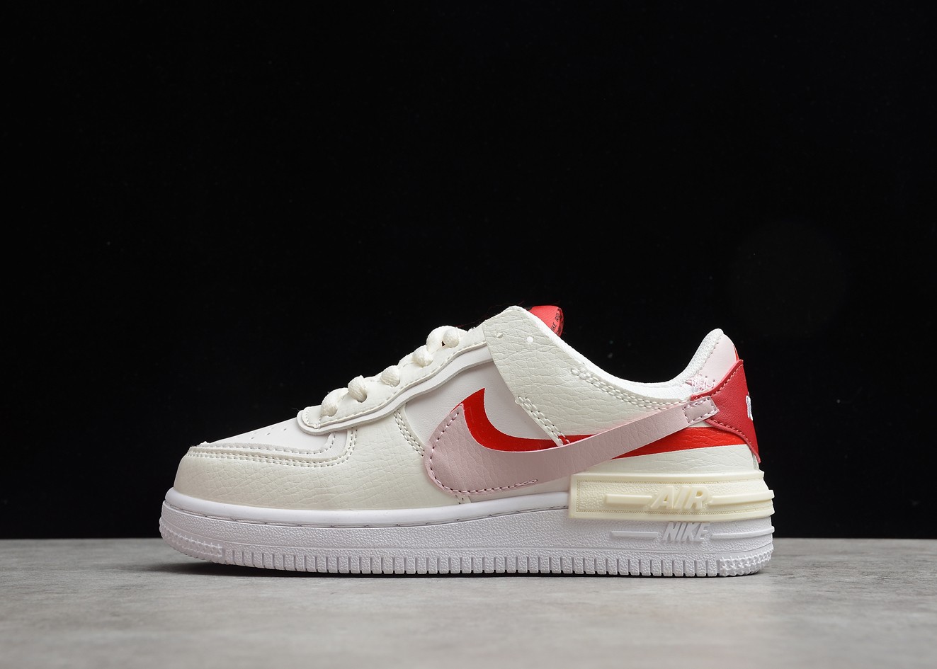 106 for Kid - Nike slippers Air Force 1 Shadow SE Beige Pink Red AQ4211 - GmarShops - nike 5 v battery price philippines
