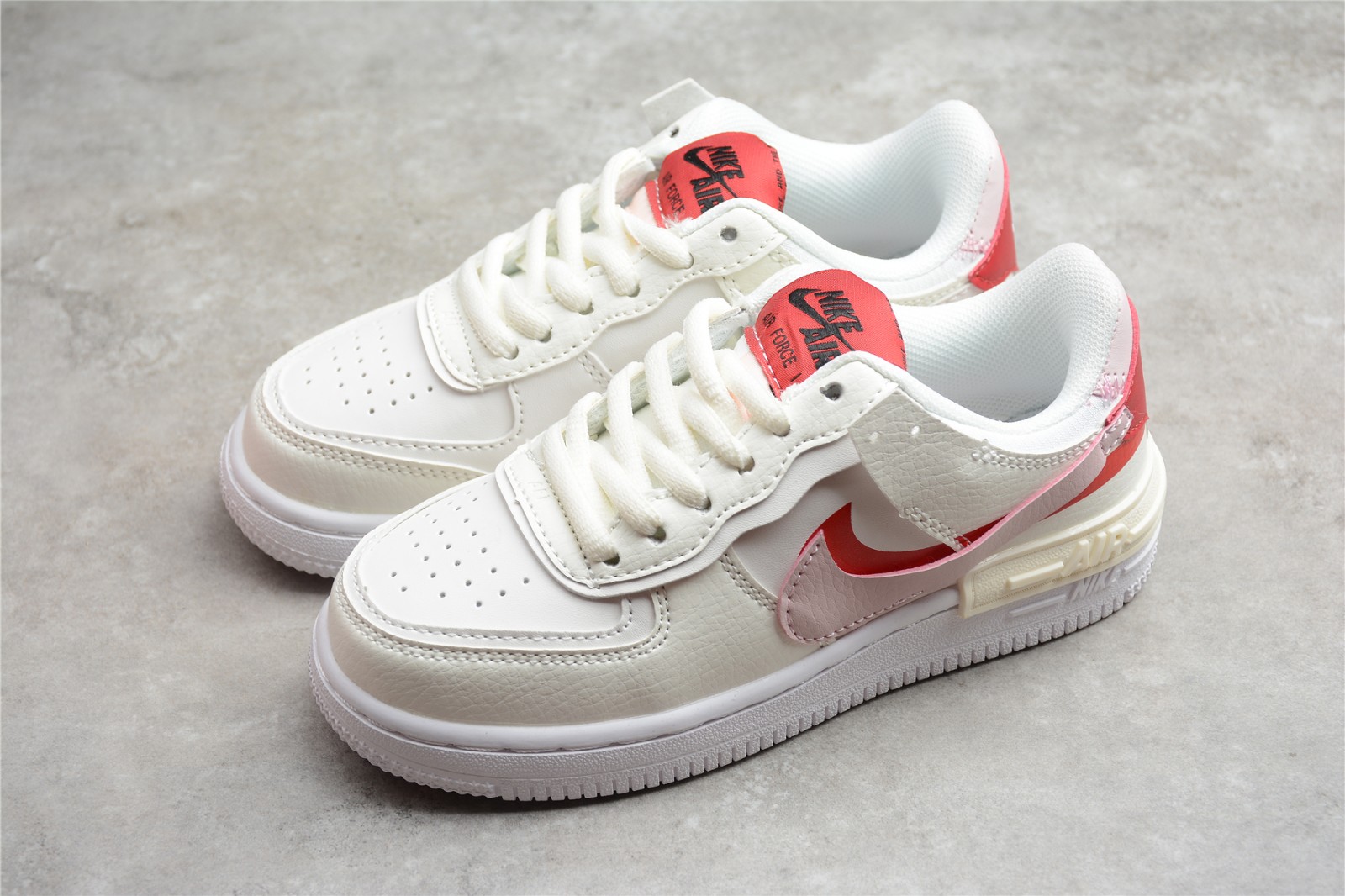 Maken Perioperatieve periode Consulaat 106 for Kid - Nike slippers Air Force 1 Shadow SE Beige Pink Red AQ4211 -  GmarShops - nike air retro 5 v battery price philippines