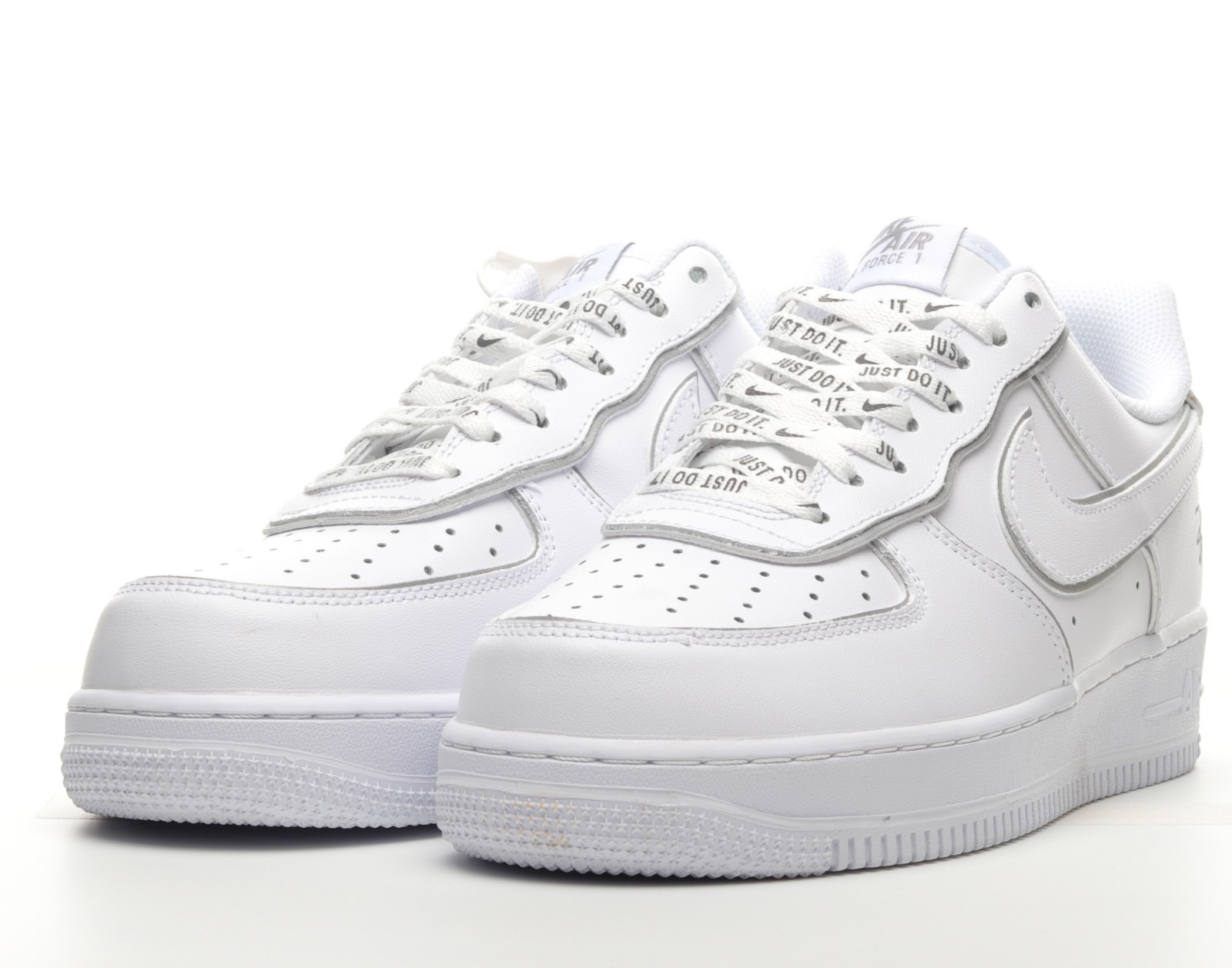 Nike air force 1 high reflective silver store