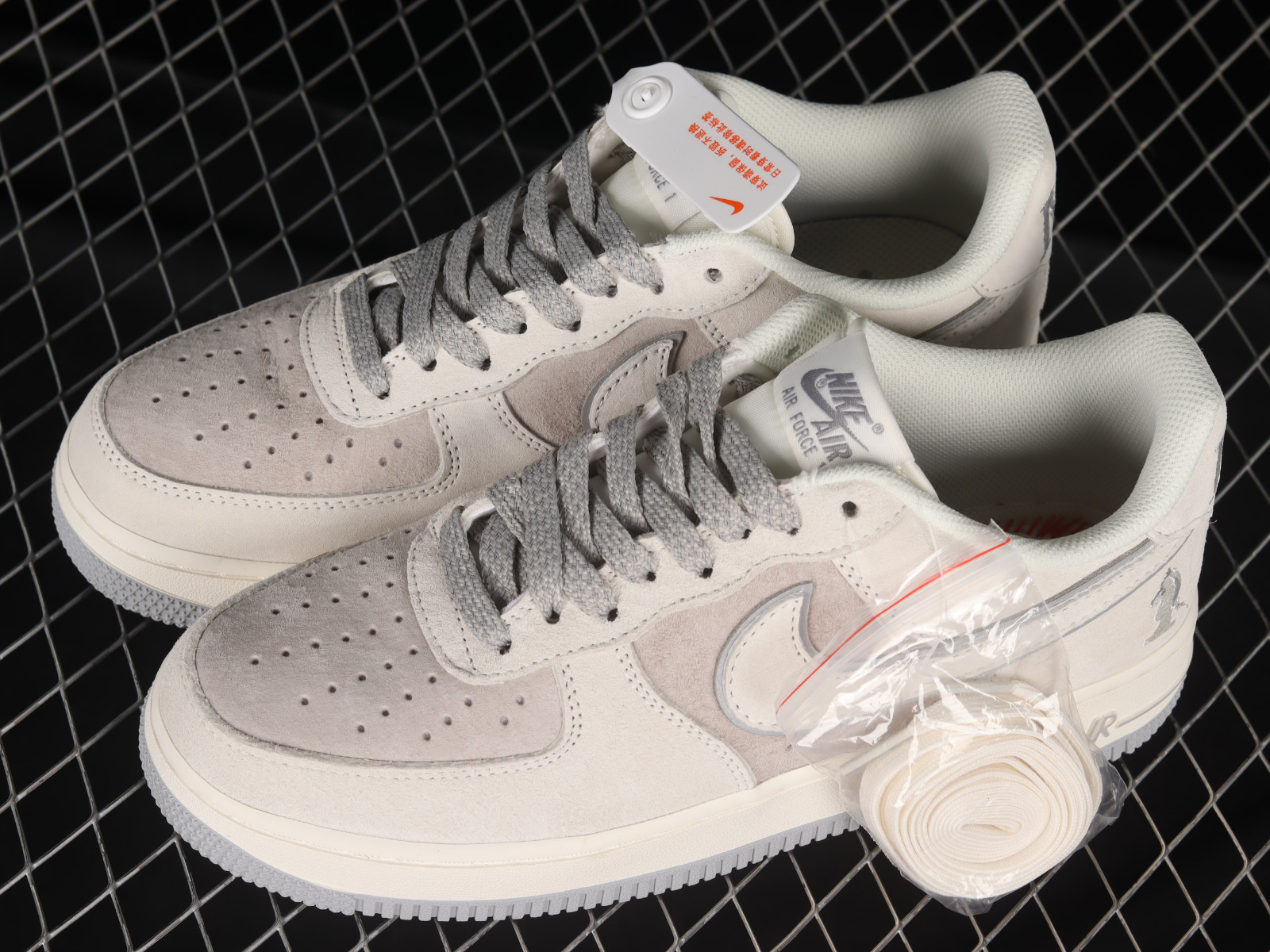 nike air tech challenge 2 french open - MultiscaleconsultingShops - 005 Nike Air Force 1 07 Low Four Horsemen PE Suede Dark Grey White DZ3696