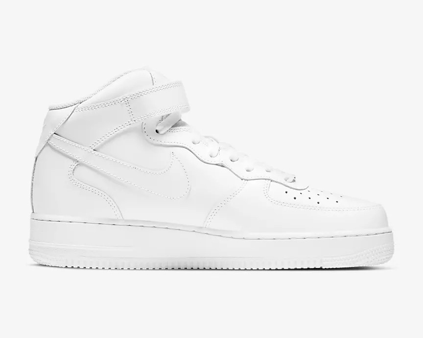 111 - GmarShops - shop Air Force 1 Mid 07 Triple White Shoes - nike air zoom waffles recipe with mix