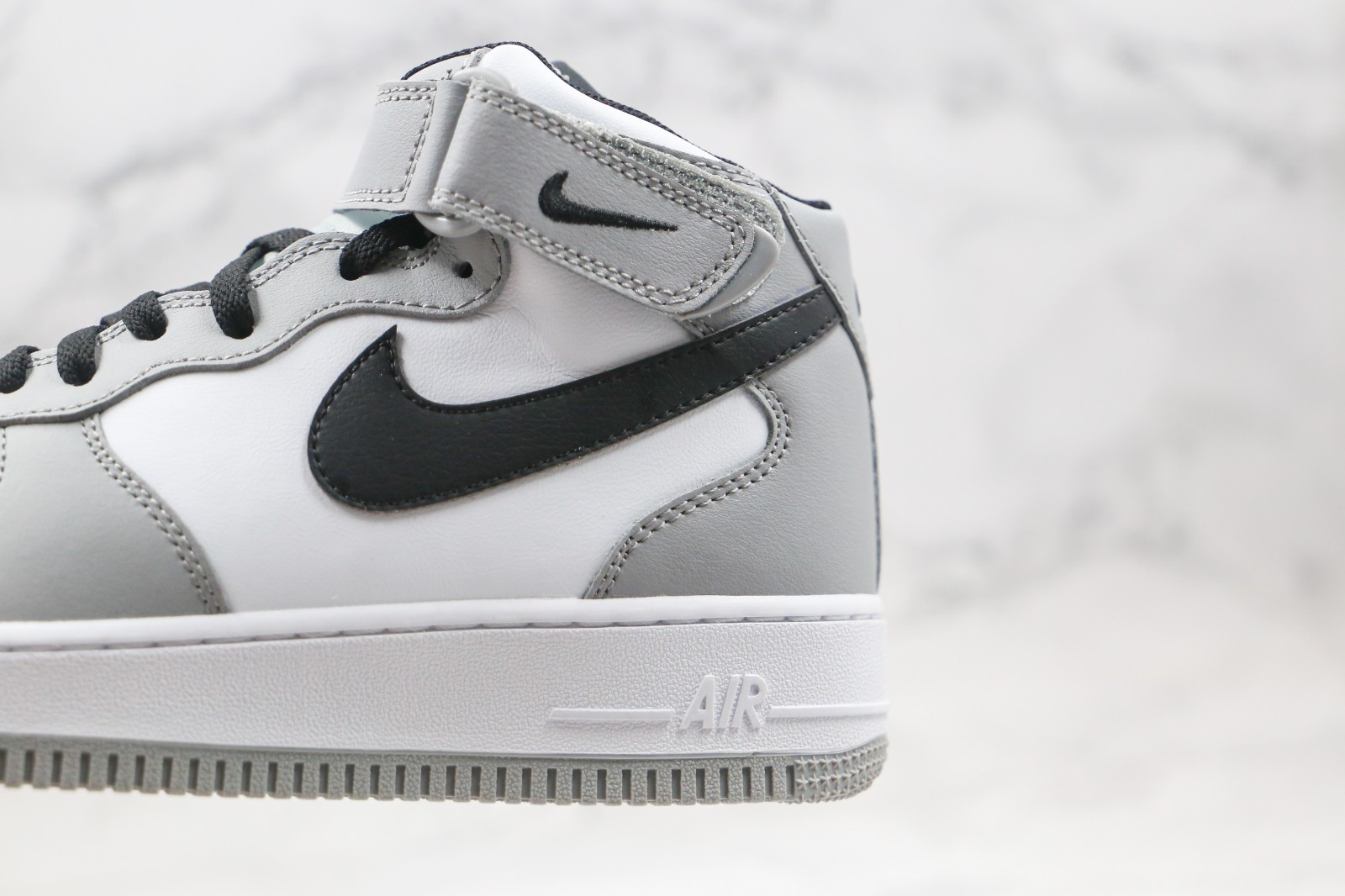 GmarShops - Air Force 1 Mid Cool Grey Black Lifestyle Shoes CT1266 - nike free v5 womens - 092