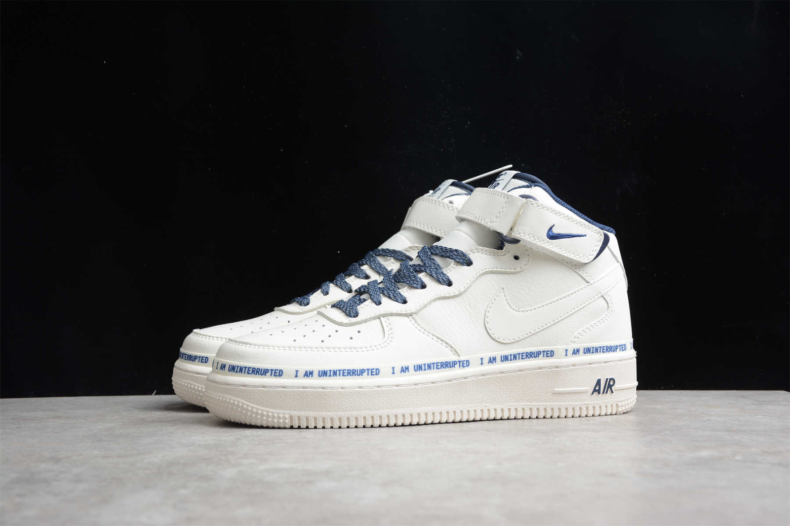 Uninterrupted Nike pack Air Force 1 07 Mid White Blue NU8802 - 303 - nike pack air max outlet shopping center hours - StclaircomoShops