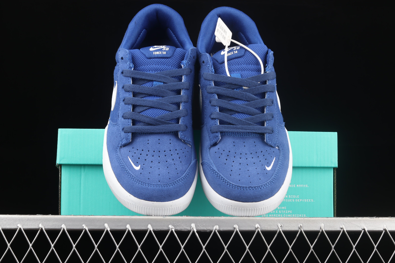 800 Nike SB Force 58 Canvas Blue White Casual Shoes CZ2959 - Flower Girls Shoes - GmarShops