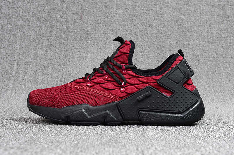 Nike Air Huarache VI 6 Running Casual Men Shoes Wine Red Black Air Huarache 6 Tenis Trail Running 9.81 Bolt GmarShops