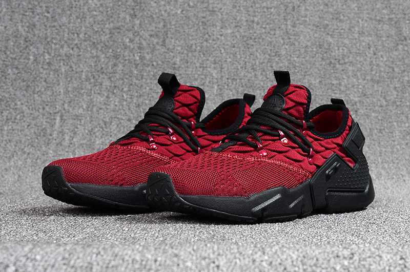 Nike Air Huarache VI 6 Running Casual Men Shoes Wine Red Black Air Huarache 6 Tenis Trail Running 9.81 Bolt GmarShops